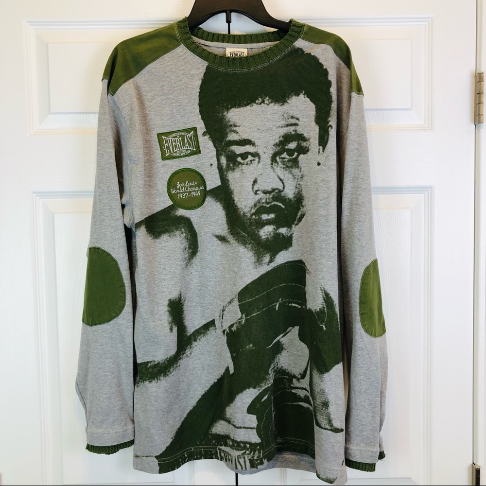 Everlast Joe Lewis XL Sweater NWOT